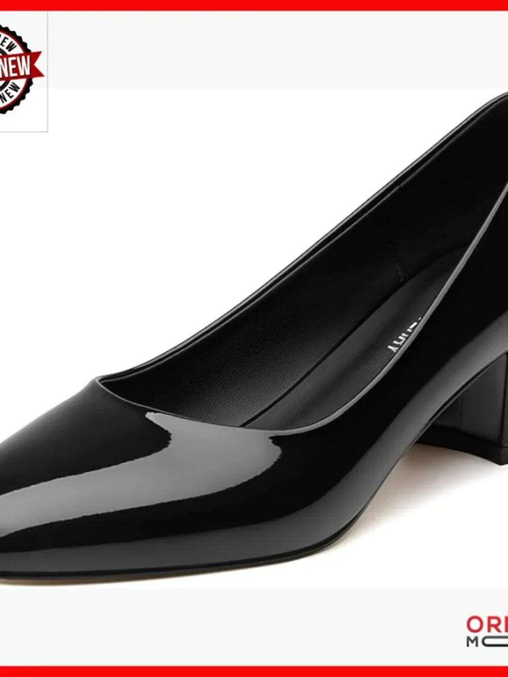 Women's Chunky Block Heel Pumps 2 Inch Low Heel Comfortable Dress Shoes